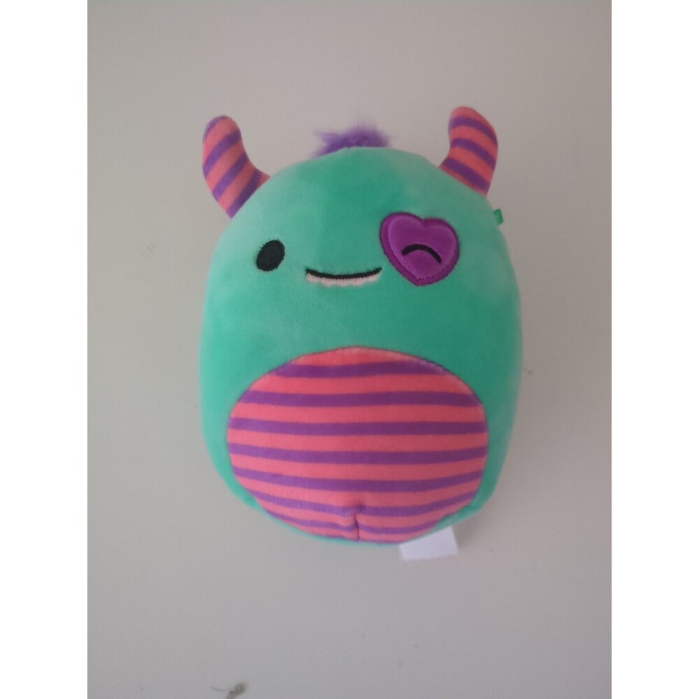 NEW Squishmallows 5” Leon the Love Monster Valentines Day Edition Plush Toy BNWT